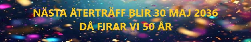 IBK ZAFIR ÅTERTRÄFF 40 och 50 ÅR